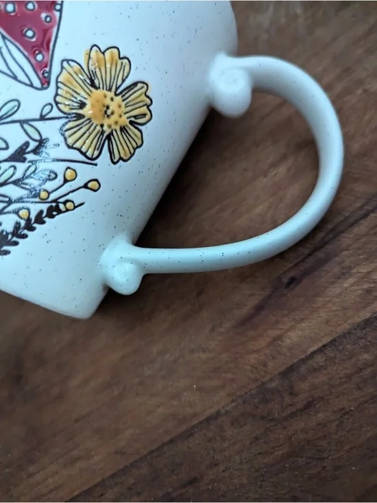 4 Mushroom Cottagecore Mugs | Spectrum Designz | Rustic Farmhouse Coffee Cups - Picture 7 of 16